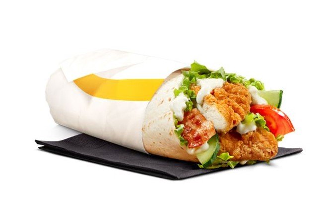 Chicken & Bacon McWrap – Crispy