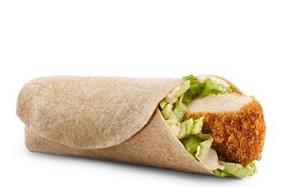 Chicken Snack Wrap Happy Meal with Crispy Chicken