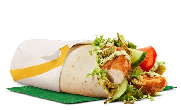 Creamy Avocado Ranch McWrap – Grilled