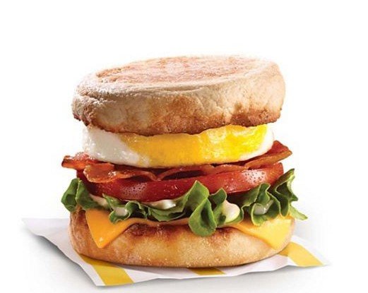 Egg BLT McMuffin
