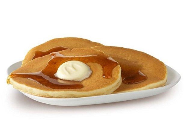 Hotcakes with Butter and Syrup