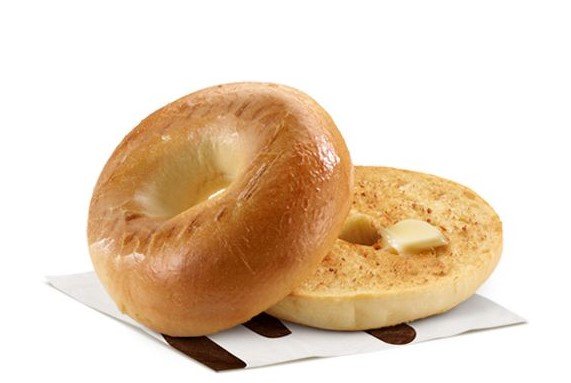 Plain Bagel With Butter