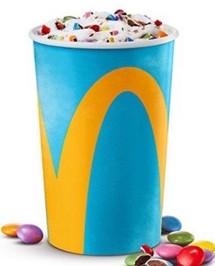 Smarties McFlurry